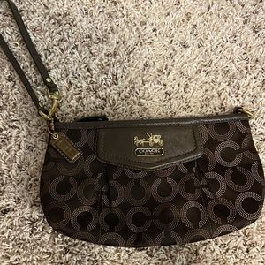 Coach wristlet